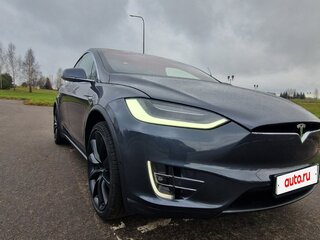2020 Tesla Model X Long Range Plus I, серый, 3850000 рублей, вид 3