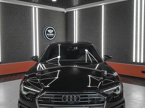 2019 Audi A6 40 TDI V (C8), чёрный, 4100000 рублей - вид 4