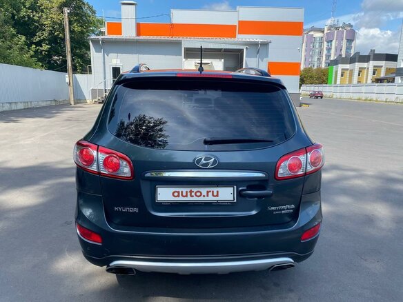 2011 Hyundai Santa Fe II Рестайлинг, серый, 1550000 рублей - вид 5