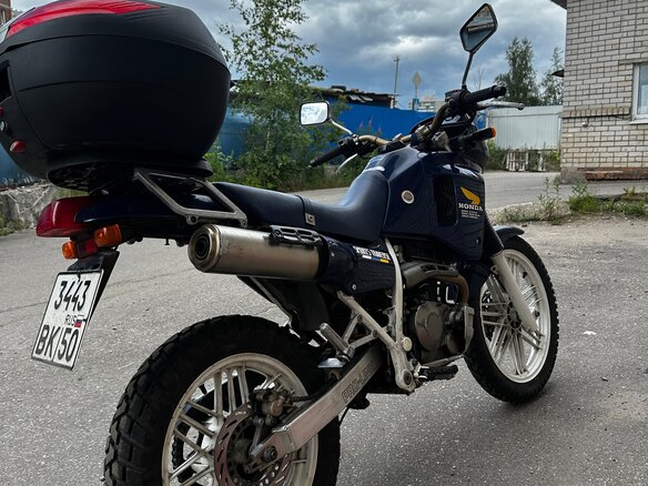 1989 Honda AX-1, синий, 300000 рублей - вид 3