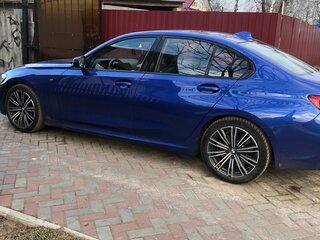 2019 BMW 3 серии 320d xDrive VII (G2x), синий, 3650000 рублей, вид 2