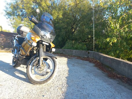 1999 Honda XL1000V Varadero, золотистый, 370000 рублей, вид 1