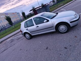 2001 Volkswagen Golf IV, серебристый, 475000 рублей, вид 4
