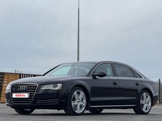 2012 Audi A8 Long III (D4), чёрный, 1750000 рублей, вид 1