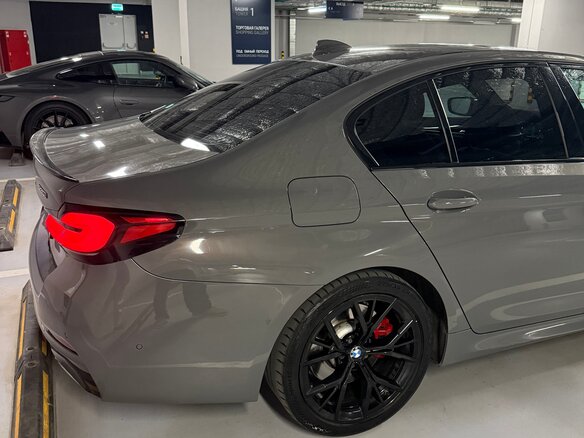 2021 BMW 5 серии 530i VII (G30/G31/G38) Рестайлинг, серый, 3850000 рублей - вид 6