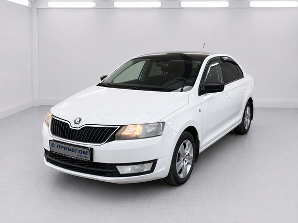 2016 Skoda Rapid I, белый, 985000 рублей