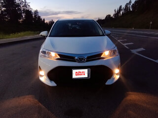 2019 Toyota Corolla Fielder XI (E160, E170) Рестайлинг 2, белый, 1250000 рублей, вид 4