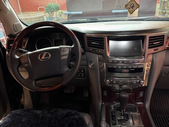 2008 Lexus LX 570 III, чёрный, 2550000 рублей - вид 15
