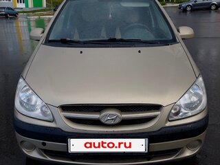 2008 Hyundai Getz I Рестайлинг, бежевый, 498000 рублей, вид 1