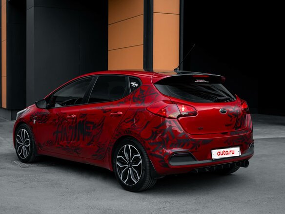 2014 Kia Ceed II, красный - вид 5