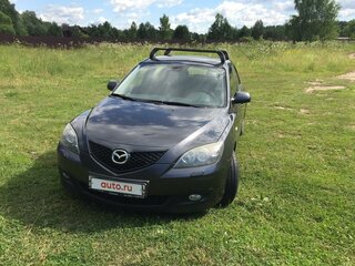 2007 Mazda 3 I (BK) Рестайлинг, синий, 710000 рублей, вид 2