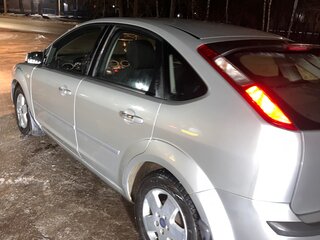 2007 Ford Focus II, серебристый, 625000 рублей, вид 3