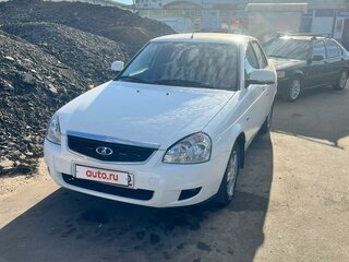 2018 Lada (ВАЗ) Priora I Рестайлинг, белый, 600000 рублей, вид 4