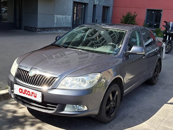 2012 Skoda Octavia II (A5) Рестайлинг, серый