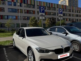 2016 BMW 3 серии 320d xDrive VI (F3x) Рестайлинг, белый, 2300000 рублей, вид 1