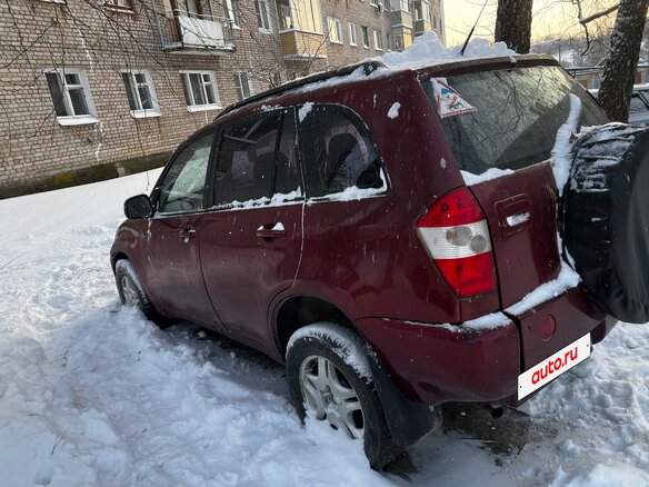 2007 Chery Tiggo (T11) I, красный, 300000 рублей - вид 3