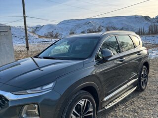 2020 Hyundai Santa Fe IV, серый, 3170000 рублей, вид 3