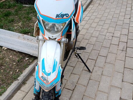 2021 Kayo Basic YX125, белый, 62500 рублей, вид 2
