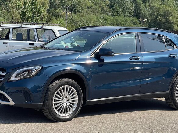 2019 Mercedes-Benz GLA 200 I (X156) Рестайлинг, синий, 2000000 рублей - вид 7