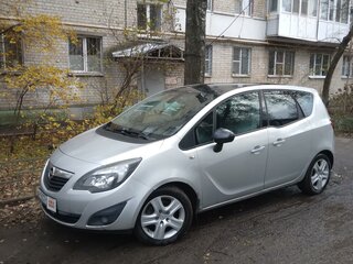 2013 Opel Meriva B, серебристый, 750000 рублей, вид 3