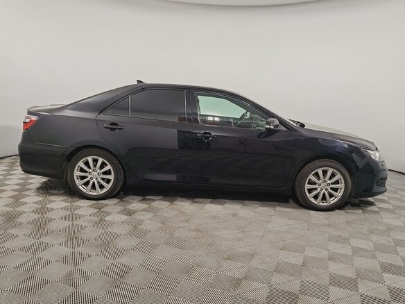 2017 Toyota Camry VII (XV50) Рестайлинг, чёрный, 1849000 рублей - вид 3
