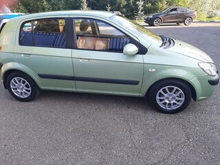 2007 Hyundai Getz I Рестайлинг, зелёный, 570000 рублей, вид 3
