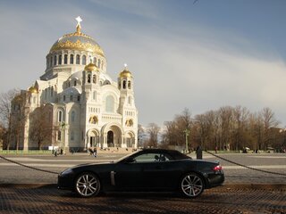 2007 Jaguar XKR II, зелёный, 6800000 рублей, вид 2