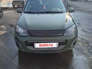 2013 Lada (ВАЗ) Kalina II, зелёный, 426000 рублей, вид 2