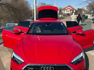 2022 Audi A5 Sportback 45 TFSI II (F5) Рестайлинг, красный, 5890000 рублей, вид 2