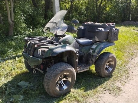 2007 CFMoto CF500, зелёный, 400000 рублей, вид 2