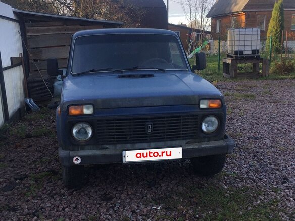 2003 Lada (ВАЗ) 2121 (4x4) I Рестайлинг, синий, 380000 рублей - вид 1