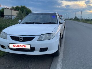 2001 Mazda Familia VIII (BJ), белый, 350000 рублей, вид 2