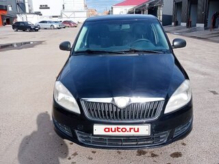 2010 Skoda Fabia II Рестайлинг, синий, 459999 рублей, вид 3