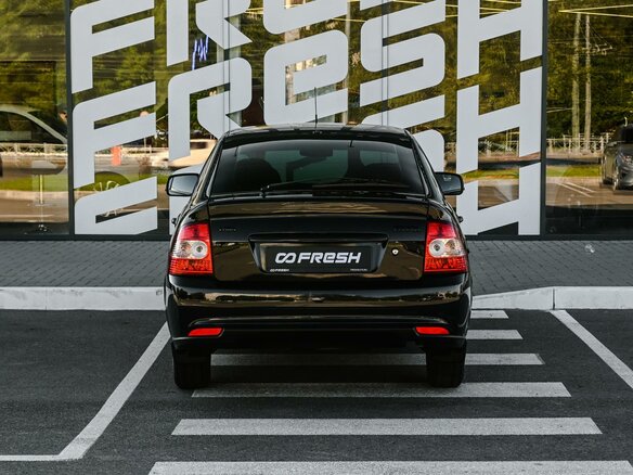 2011 Lada (ВАЗ) Priora I, чёрный, 509000 рублей - вид 3