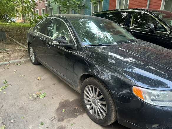 2007 Volvo S80 II, чёрный - вид 6
