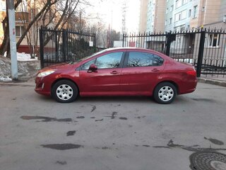 2012 Peugeot 408 I, фиолетовый, 690000 рублей, вид 4