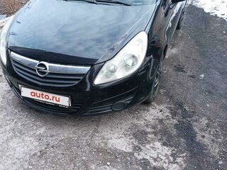 2007 Opel Corsa D, чёрный, 450000 рублей, вид 1