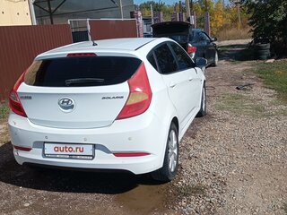 2014 Hyundai Solaris I Рестайлинг, белый, 955000 рублей, вид 2