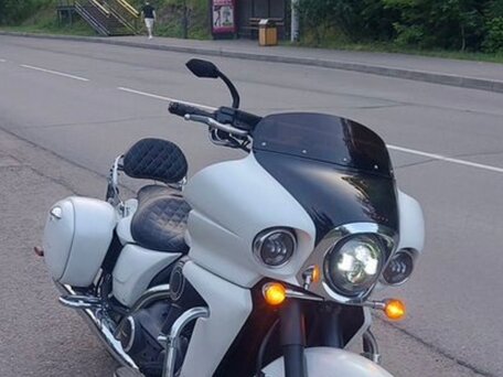 2011 Kawasaki VN1700 Vulcan, белый, 870000 рублей, вид 2