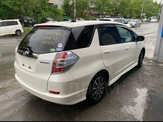 2014 Honda Fit Shuttle I Рестайлинг, белый, 1100000 рублей, вид 5
