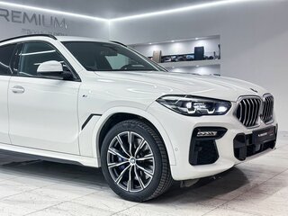 2021 BMW X6 40d III (G06), белый, 7500000 рублей, вид 3