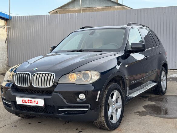 2008 BMW X5 3.0si II (E70), чёрный, 1750000 рублей - вид 2