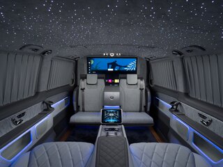 2024 Mercedes-Benz V-Класс Extra Long 300 d экстра длинный III (W447) Рестайлинг 2, чёрный, 29000000 рублей, вид 4