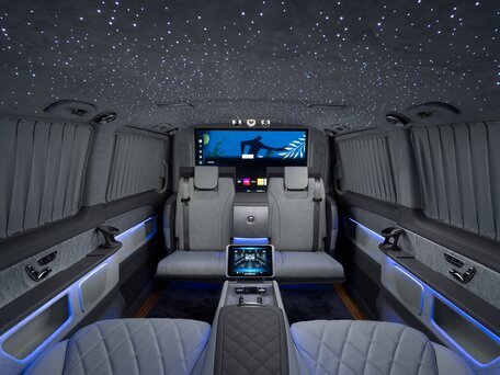 2024 Mercedes-Benz V-Класс Extra Long 300 d экстра длинный III (W447) Рестайлинг 2, чёрный, 27000000 рублей, вид 4