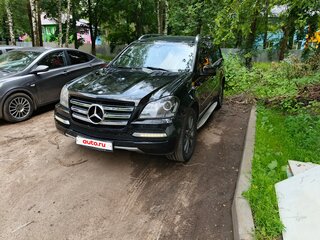 2012 Mercedes-Benz GL-Класс 350 I (X164) Рестайлинг, чёрный, 1950000 рублей, вид 4