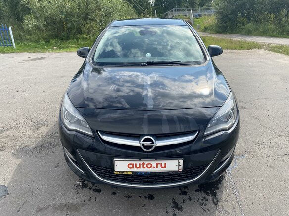 2013 Opel Astra J Рестайлинг, чёрный, 960000 рублей - вид 1