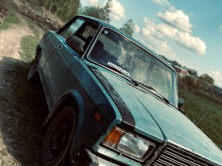 2004 Lada (ВАЗ) 2107, синий, 60000 рублей, вид 5