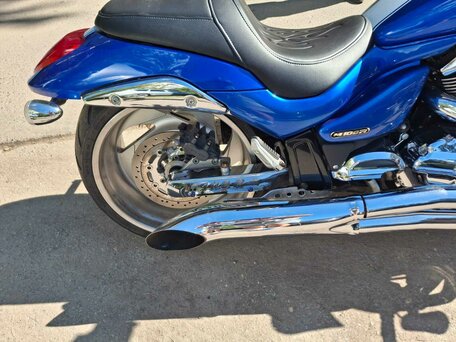 2007 Suzuki Boulevard M109R, синий, 1050000 рублей, вид 4