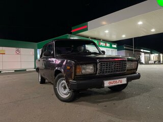 2008 Lada (ВАЗ) 2107, пурпурный, 145000 рублей, вид 2