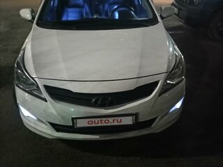 2016 Hyundai Solaris I Рестайлинг, белый, 1299999 рублей, вид 1